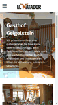 Mobile Screenshot of gasthof-geigelstein.de